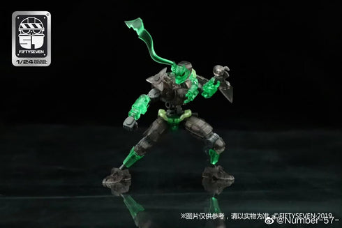 No.57 1/24 15+ MORISE Hobby FIFTYSEVEN Action Figures - Armored Puppet Miao - Model Kit,Highly Posable Collectible