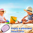 Theshai 2 Pieces Sand Wipe Off Mitt, Beach Sand Cleaner Soft Wipe Off Mitt for Beach Volleyball and Beach Activities