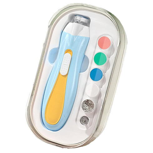 PLCPDM Quiet Baby Nails Trimmer with Multiple Speed Setting Baby Safe Electric Manicure