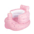 3 Summer Inflatable Baby Chair, Inflatable Baby Seat for Babies Months and Up, Blow Up Chair with Built in Air Pump