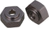 Mxfans Titanium Alloy N10237 RC 1:10 Model Car Wheel Hex Adapter 12mm to 17mm, Set of 4 Upgrade Parts