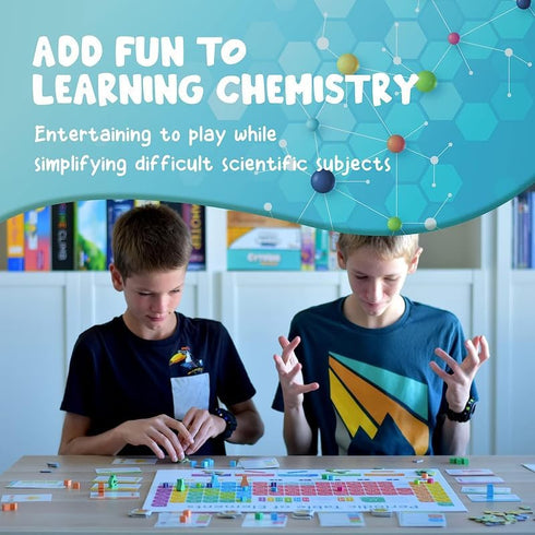 Periodic: A Game of the Elements - Strategy Board Game About Atoms, Elements & Compounds