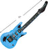 RockStar Dream Blue Inflatable Guitar, 37", 1 Count, Premium Design, Durable Material, Ideal for Party Fun