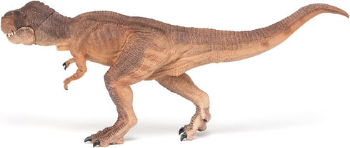 Papo - Brown Running T-Rex Figurine - Realistic, Hand Painted, Highly Detailed, Durable, Educational - Ages 3+
