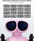 Programming, 6-12 Robot Toys for Kids, Rechargeable Remote Control Robot Toys with Walkie Talkies, Gesture Sensing