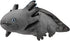 FRANKIEZHOU 31.5" Giant Axolotl Plush - Grey, Lifelike Soft Stuffed Animal, Gifts for Boys and Girls