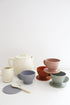 Set 12 Set Marlowe & Co Silicone Tea Play for Children, Piece Dishwasher Safe Tea Gift for Toddlers (Cream Multi Mix)
