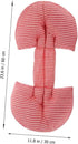 MERRYHAPY U-Shaped Pregnant Woman Pillow Comfortable Rest Cushion for Side Sleeping Durable Maternity Support for Home