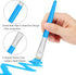 20 Pcs Paint Brushes for Kids, Round and Flat Easy Hold and Clean Toddler Paint Brushes, Bristle Craft Paint Brushes
