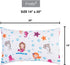 Everyday Kids 2-Pack Toddler Travel Pillowcases, 100% Soft Microfiber, 14" by 20" Fits Pillows 14x19, 13x18 or 12x16