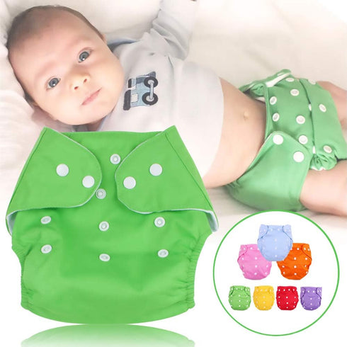 Diapers,7pcs Baby Washable Reusable Cloth