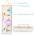 Beinou Baby Growth Chart for Wall, Height Chart for Kids with Wood Frame, 7.9in x 79in Canvas Hanging Measurement
