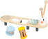 Janod Sweet Cocoon Wooden Music Stand - 5 Instruments to Explore for Ages 12 Months to 3 Years - J04058