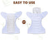 6 Pack 6 Inserts,1 TDIAPERS Cloth Diapers Reusable Washable Pocket Diapers Cover One Size Adjustable for Baby Snaps