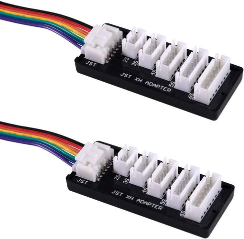 RC Product JST-XH-2-6S Lipo Battery Charge Balance Board, 2pcs JST XH Board Balance Expansion Charger Adapter for 6S