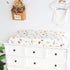LifeTree Muslin Swaddle Blankets and Changing Pad Covers Fitted, Mushroom Pattern, Super Soft Viscose from Bamboo
