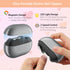 RIMOL 3-in-1 Trimmer Electric Nail Clipper with Polishing, Automatic Nail with LED Light & Nail Scraps Storage