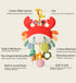 012 Car Seat Toys for Babies Months Hanging Baby Activity Toy for Car Seat, Stroller, Crib & Gym Infant Plush Rattle