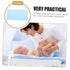 Stretchy Cotton Washable Changing Pad - Fits Standard Diaper Tables