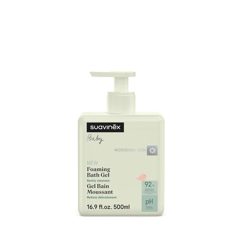 Suavinex Baby Shower Gel and Shampoo, Tear Free Gentle Baby Wash Suitable