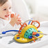 High Chair Toys with Suction Cup, Montessori Sensory Toys for 1 Year Old, Food Grade Silicone Pull String Activity Gift