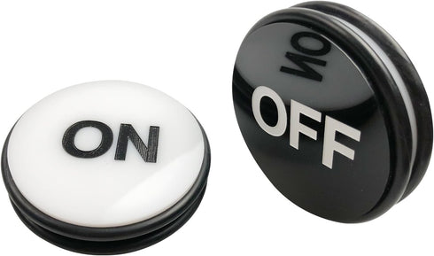 Yuanhe 3-Inch Casino Craps Dealer Button ON/OFF Puck Buttons for Poker, Texas Hold 'em & Card Games