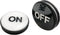Yuanhe 3-Inch Casino Craps Dealer Button ON/OFF Puck Buttons for Poker, Texas Hold 'em & Card Games