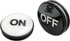 Yuanhe 3-Inch Casino Craps Dealer Button ON/OFF Puck Buttons for Poker, Texas Hold 'em & Card Games