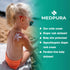 MEDPURA 20% 3 oz, Baby Diaper Rash Cream with Zinc Oxide for Treatment, Relief & Prevention, Hypoallergenic