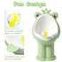 Xeehwb Frog Pee Training,Potty Training Urinal for Boys Kids Toddler Standing Urinal Wall-Mounted Toilet with Funny