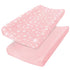Changing Pad Cover for Girls 2 Pack, Lovely Print Soft Diaper Change