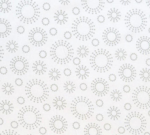 SHEETWORLD.COM 33 66, SheetWorld Fitted Youth Bed Sheet x Grey Dot Circles, Made in USA
