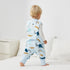 Duomiaomiao 0.5 TOG Toddler Sleep Sack 24-36 Months, 100% Cotton Lightweight Baby Sleep Sack with Feet