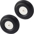 Fielect 5 inch RC Model Airplane Super Light Sponge Tire and Wheel Sets for RC Car, 2 Pcs