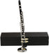 Dselvgvu Miniature Clarinet with Stand and Case Mini Musical Instrument Replica Collectible Figurines