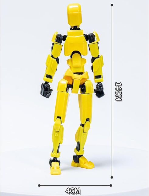 9PCS T-13 3D 13 Dummy 13 (9 EIMONEY Assembly Completed Action Figure Printed Multi-Jointed Movable,Lucky Action