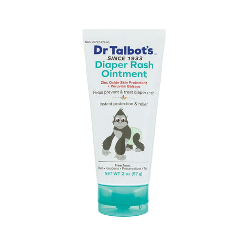 Dr. Talbot's Baby Diaper Rash Ointment - 2 oz - Zinc Oxide