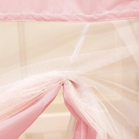 Mengersi Baby Crib Tent,Pop Up Crib Tent to Keep Baby in,Lovely Toddler Crib Net Mosquito Net Safe
