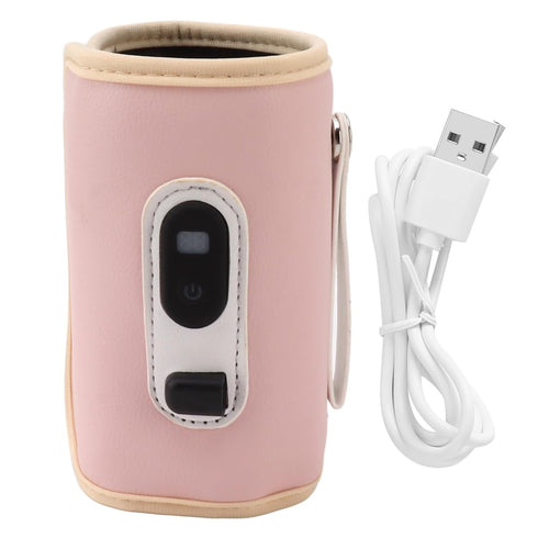 Portable USB Milk Bottle Warmer - Ideal for On-the-Go Parents