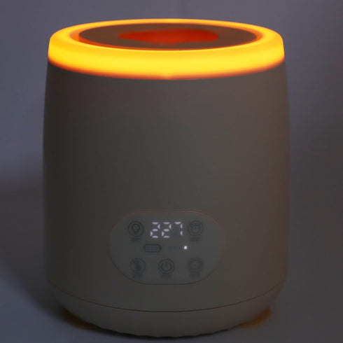 Sunisfa 4 5 50-75mm, Baby Milk Bottle Shaker, Automatic Mixing Speeds Timers, Low Noise & Night Light, Rechargeable