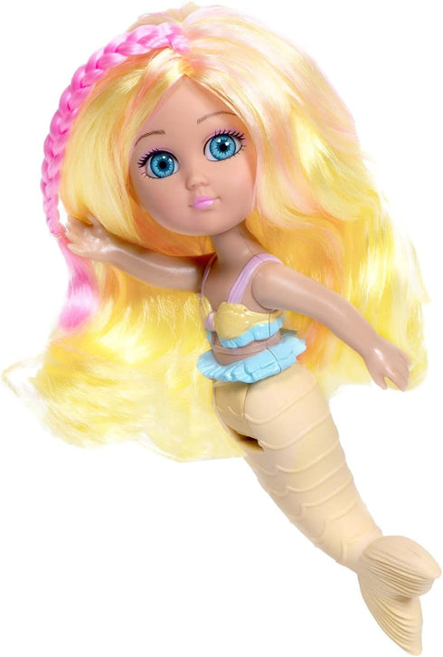 ADORA Water Wonder Mermaid Dolls, Color-Changing Tail in Cold Water, 7" Toy Baby Doll