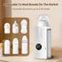 Portable Bottle Warmer for Travel, Fast Heating,Long Battery Life & Large Capacity for Baby Outdoor Travel and Various