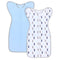 Roksuma Transition Swaddle, Baby Sleep Sack 3-6 Months Arms up Swaddles 2-Way Zipper
