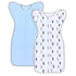 Roksuma Transition Swaddle, Baby Sleep Sack 3-6 Months Arms up Swaddles 2-Way Zipper