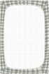 Vdsrup 39 27 5In Crib Sheets for Boys Girl Green Plaid Neutral Mini Crib Mattress Sheets Fitted, Watercolor Toddler