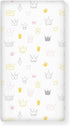Streeyiu Crown Baby Crib Sheets for Boys Girls Cute Crown Fitted Crib Sheet