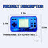 15Pcs Arcade Video Game Party Favors for Kids, Keychain Supplies for Birthday Gifts and Classroom Prizes