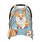 KKLWEGU Corgi Pattern Corgi Pattern Baby Car Seat Canopy Cover, Multi Use Breathable