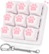 Netholid Cat Paw Keyboard Fidget Toys for Adults Clicky Keycap Clicker Keychain for