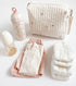 Baby Stroller Storage Bag Diaper Bag Infant Carriages Diaper Organizer Pouches Embroidered Mommy Bag for Outdoor